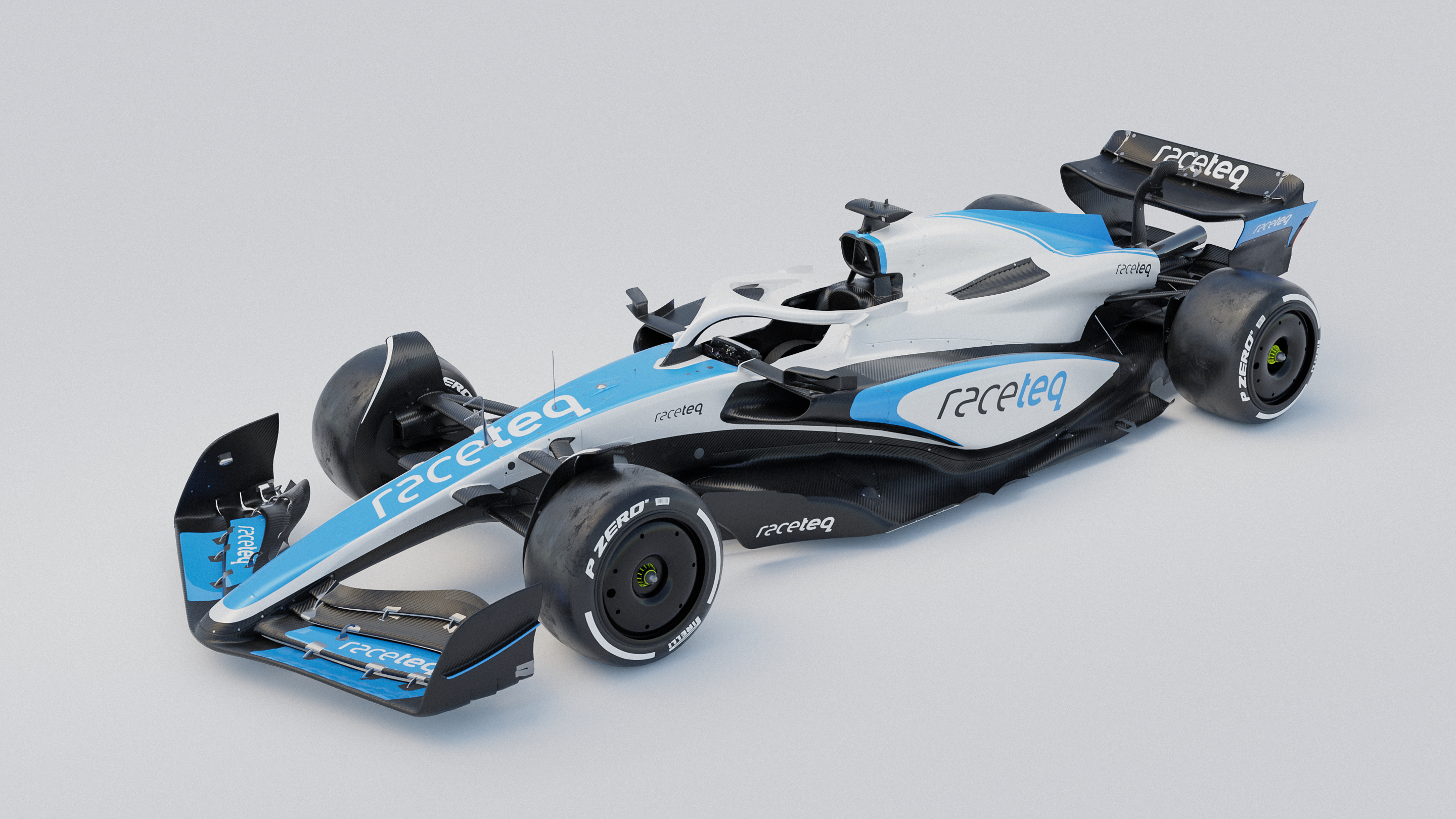 RaceTeq F1 livery car