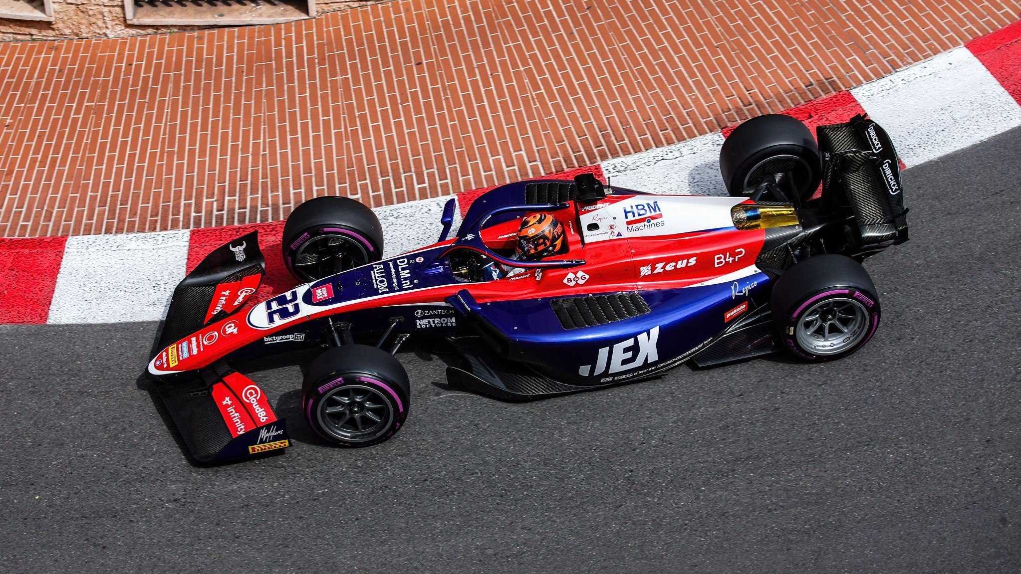 Richard Verschoor took pole position for the feature race in Monaco