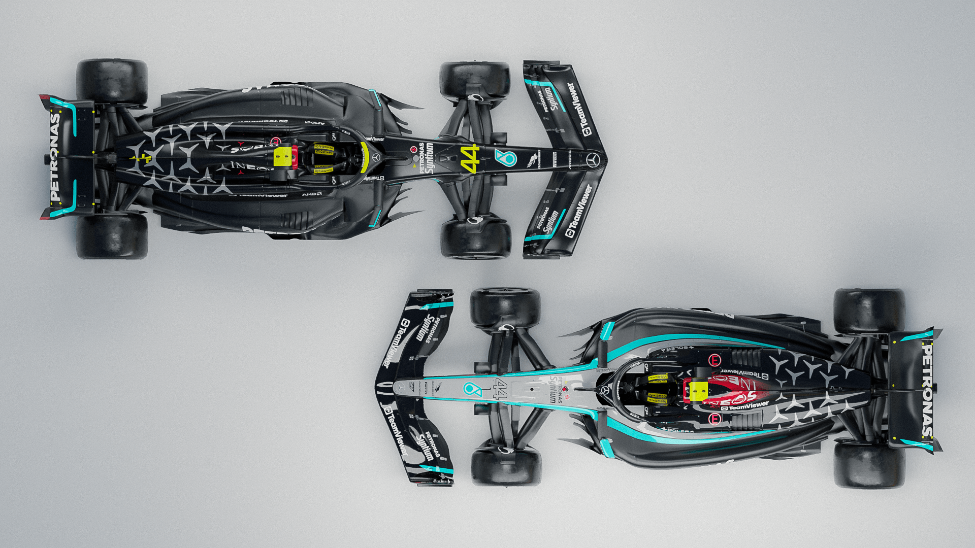 Mercedes W15 vs Mercedes W14 comparison header image