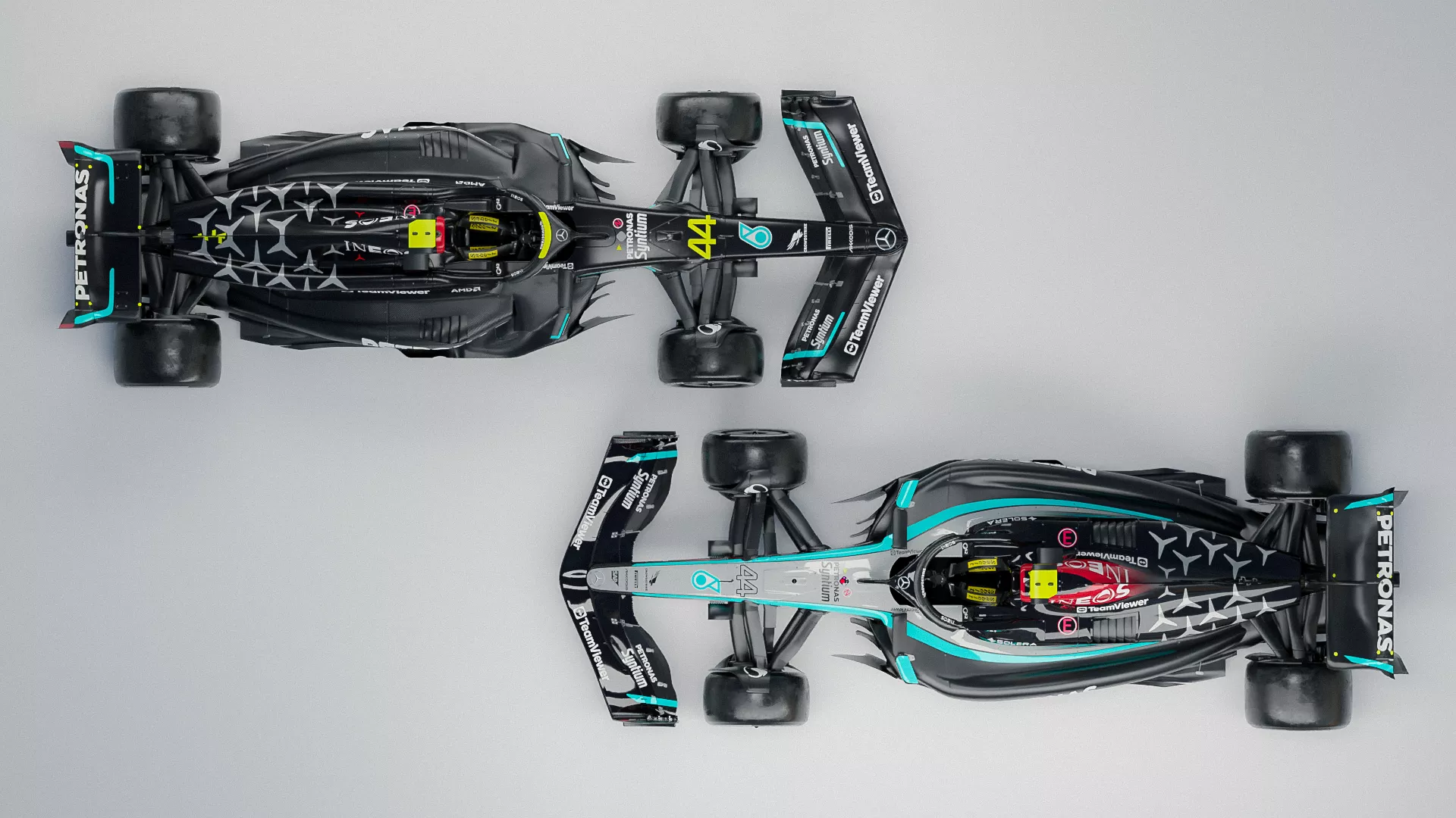 Mercedes W15 vs Mercedes W14 comparison header image