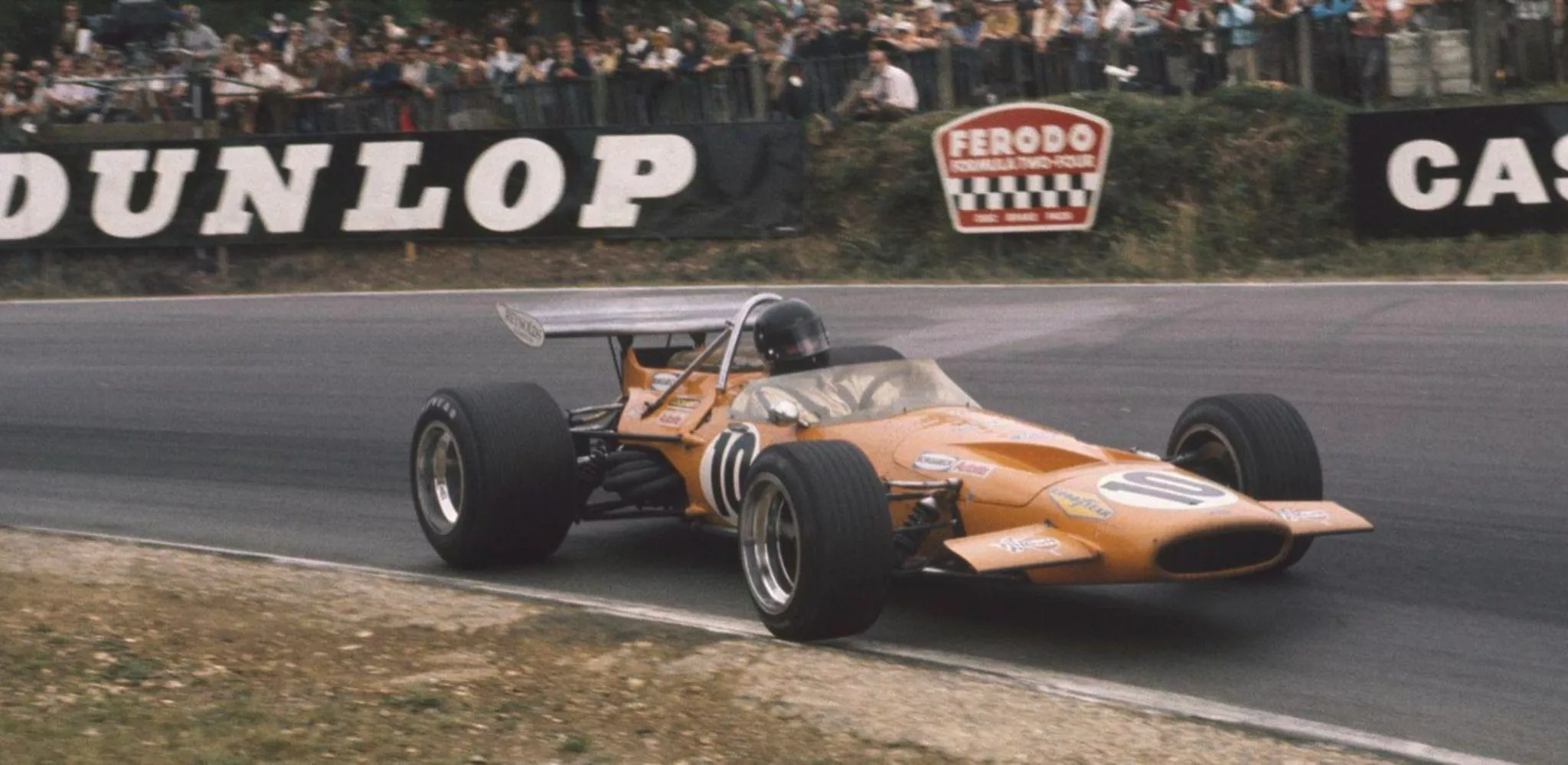 Dan Gurney driving a McLaren