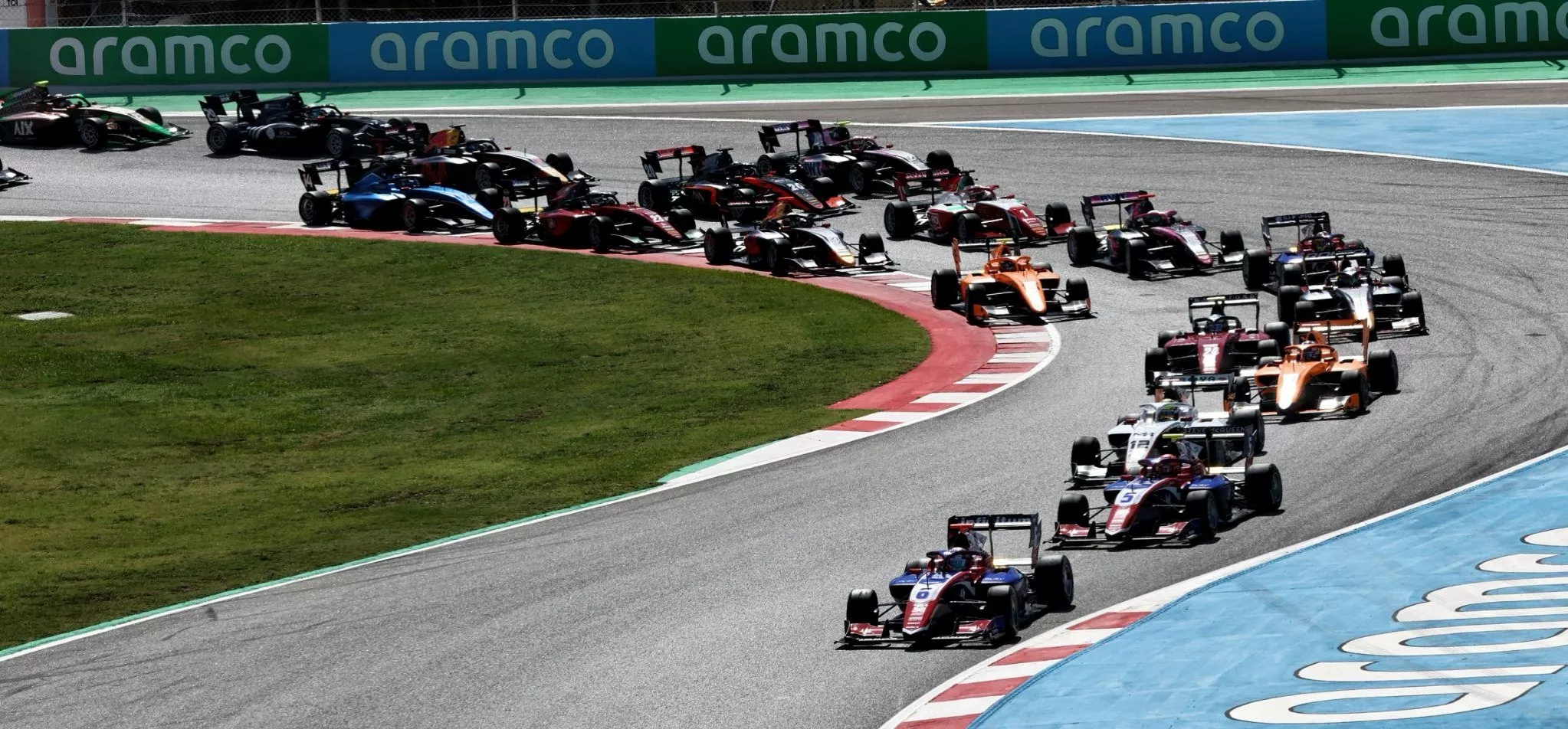 F3 race start, Spain 2024