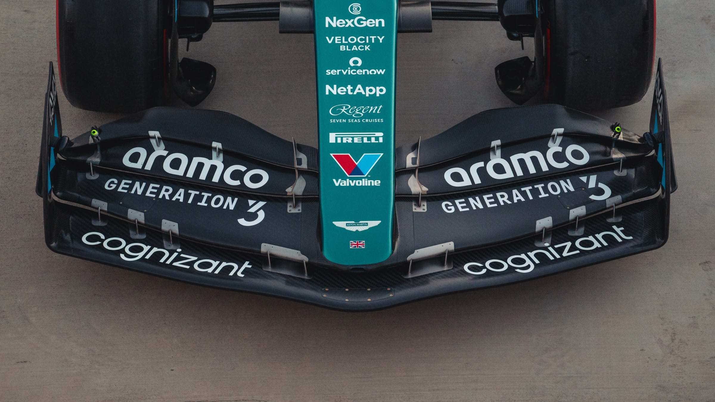 Aramco Generation 3 livery