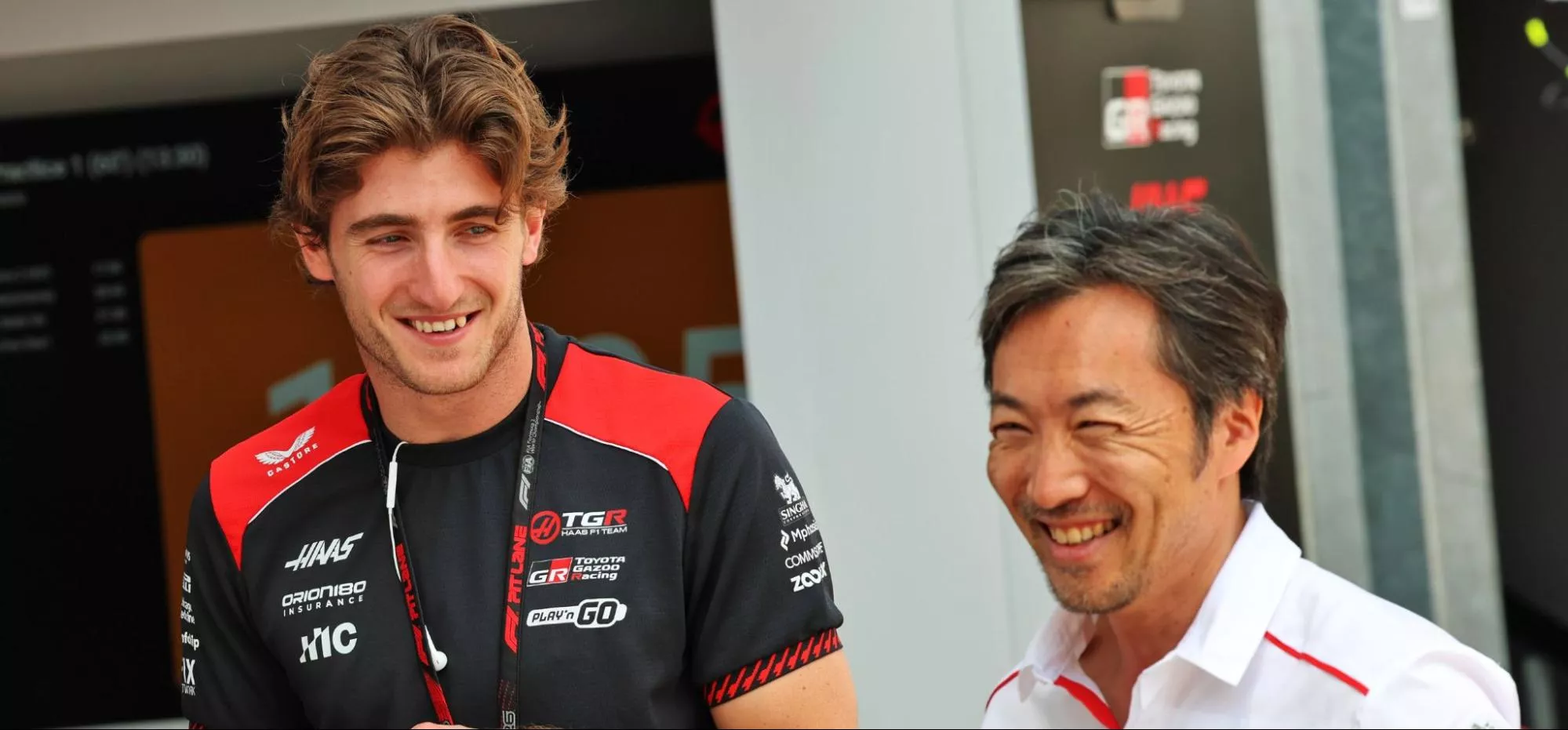 Jack Doohan and Ayao Komatsu